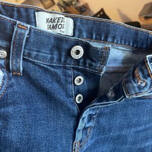 Naked & Famous Denim Blue Skinny Jeans